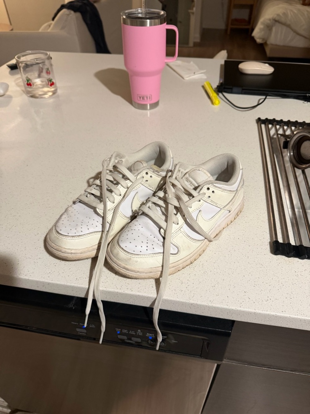Nike dunk women coconut milk sneakers